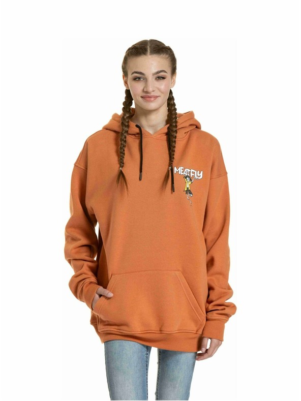 Meatfly Meatfly uniszex pulóver Fry Sunbrun