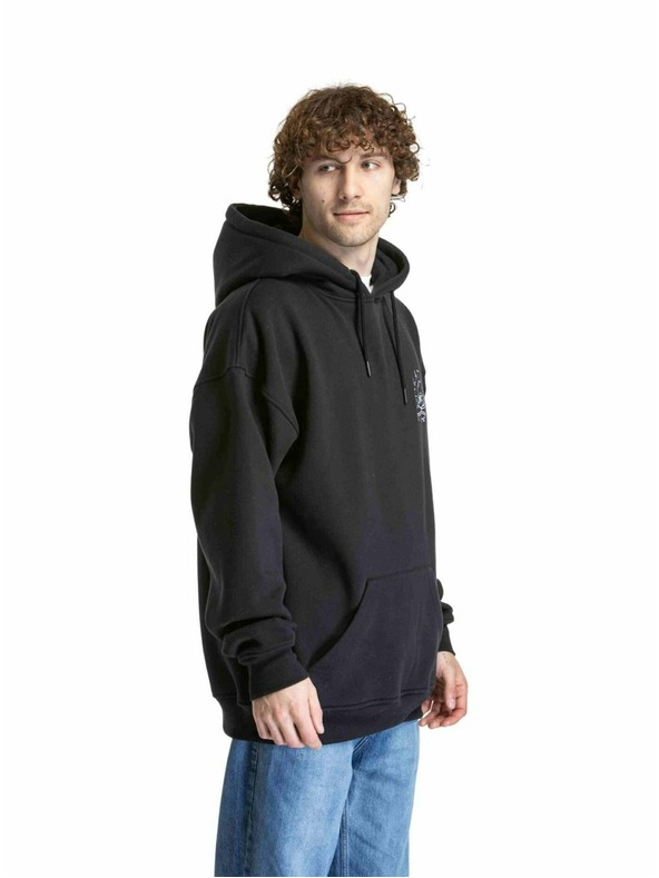 Meatfly Meatfly uniszex pulóver Fry Skull Black