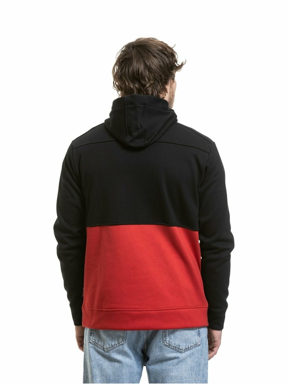 Meatfly Meatfly férfi technikai pulóver Tason Red Light / Silver