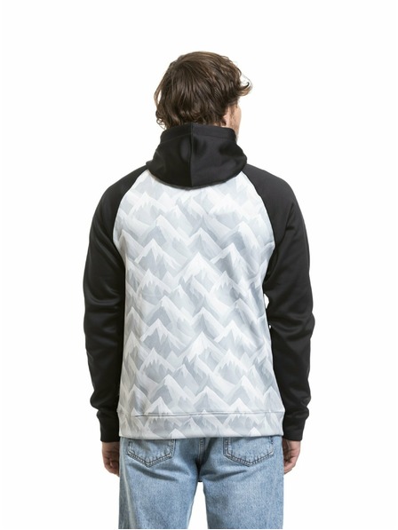 Meatfly Meatfly férfi technikai pulóver Gravel White Mountains