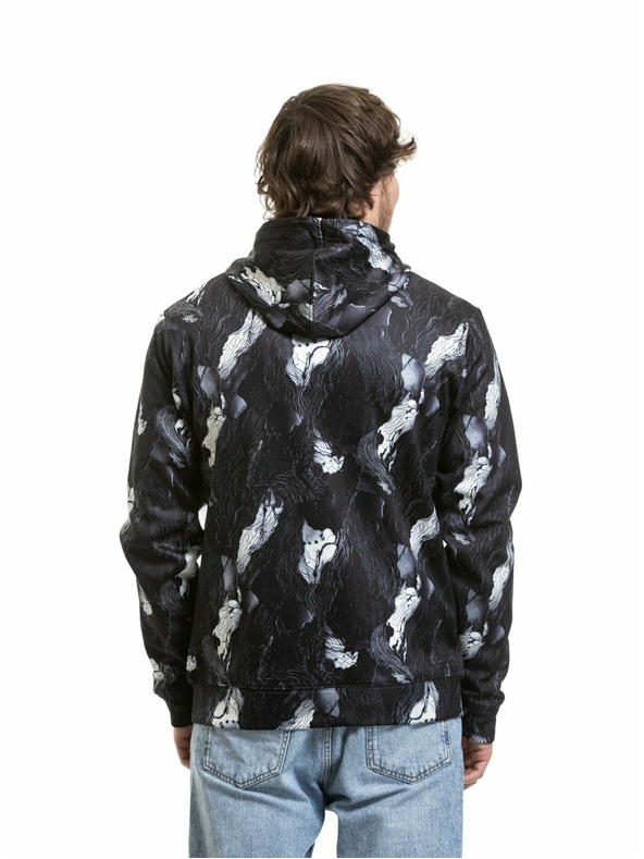 Meatfly Meatfly férfi technikai pulóver Lightyear Deep Lake