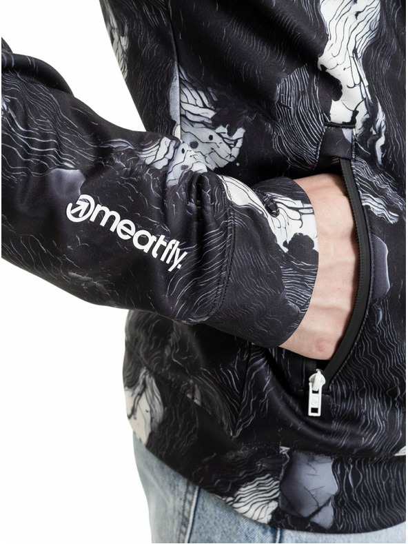 Meatfly Meatfly férfi technikai pulóver Lightyear Deep Lake