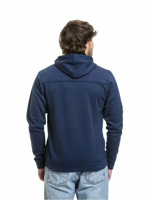 Meatfly Meatfly férfi technikai pulóver Josh Dark Ocean / Black