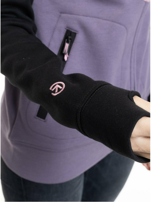 Meatfly Meatfly női technikai mikina Omni Purple