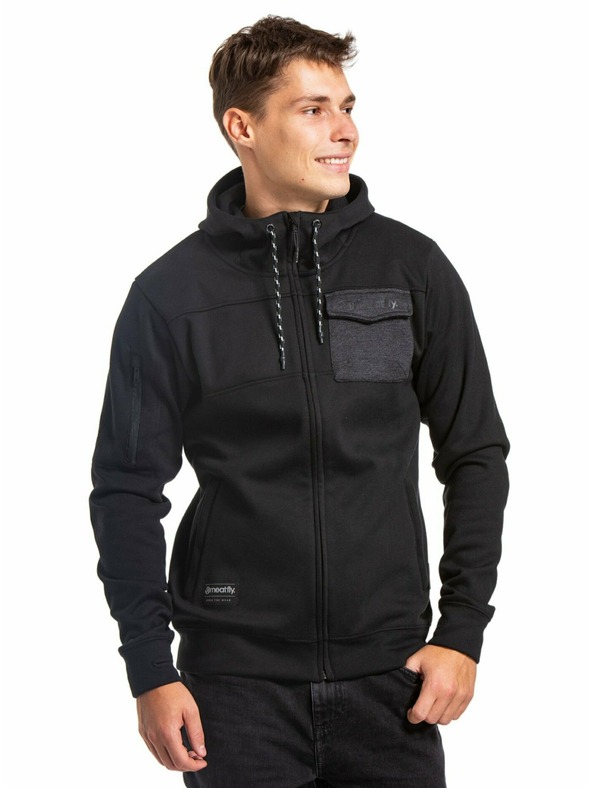 Meatfly Meatfly férfi technikai mikina Josh Black