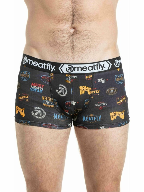 Meatfly Meatfly férfi boxeralsó Balboa Double Pack Badges