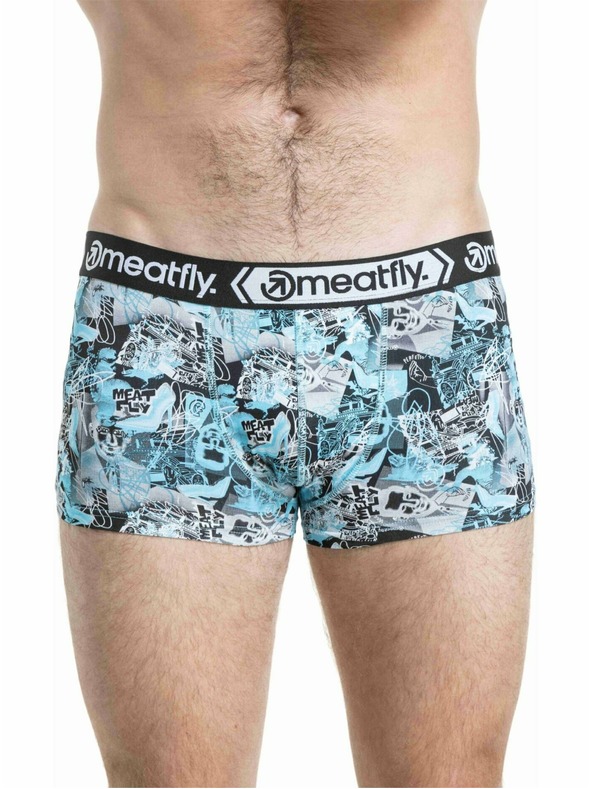 Meatfly Meatfly férfi boxeralsó Balboa Double Pack Space / Easy
