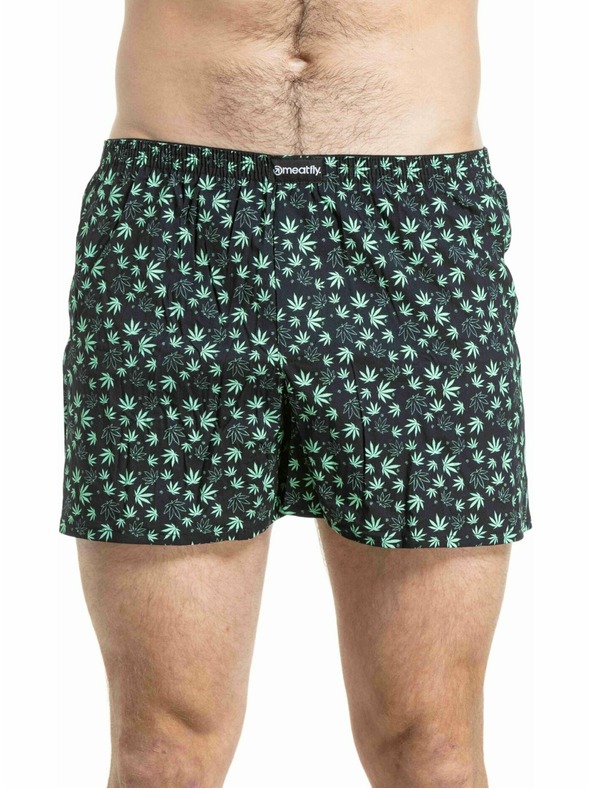 Meatfly Meatfly férfi boxer Agostino Leafs Double Pack