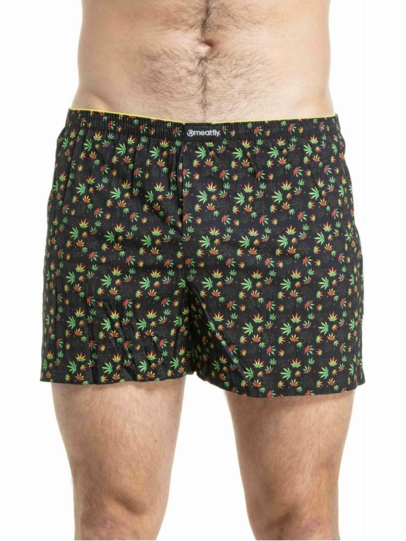 Meatfly Meatfly férfi boxer Agostino Leafs Double Pack