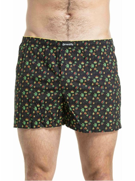 Meatfly Meatfly férfi boxer Agostino Leafs Double Pack