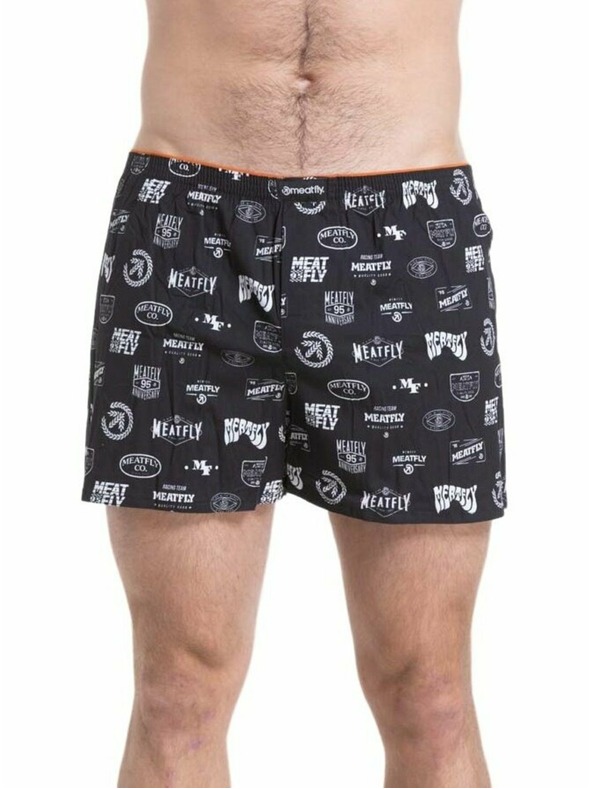 Meatfly Meatfly férfi boxer Agostino Badges Double Pack
