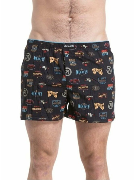 Meatfly Meatfly férfi boxer Agostino Badges Double Pack
