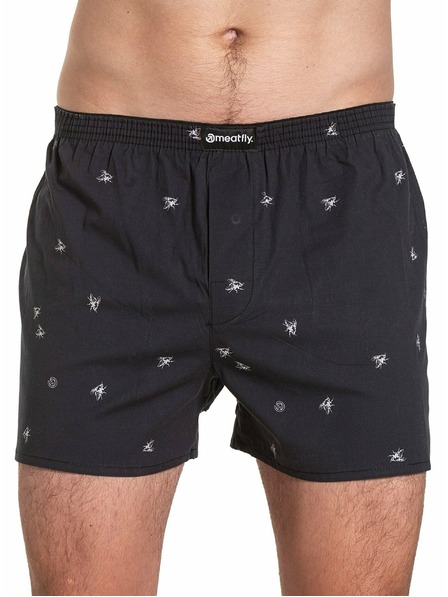 Meatfly Meatfly férfi boxer Agostino Double Pack I - Flies