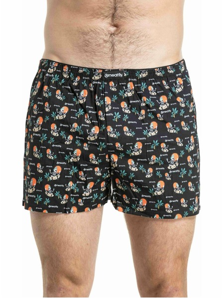 Meatfly Meatfly férfi boxer Agostino SK8 Skeleton / Fly Double Pack