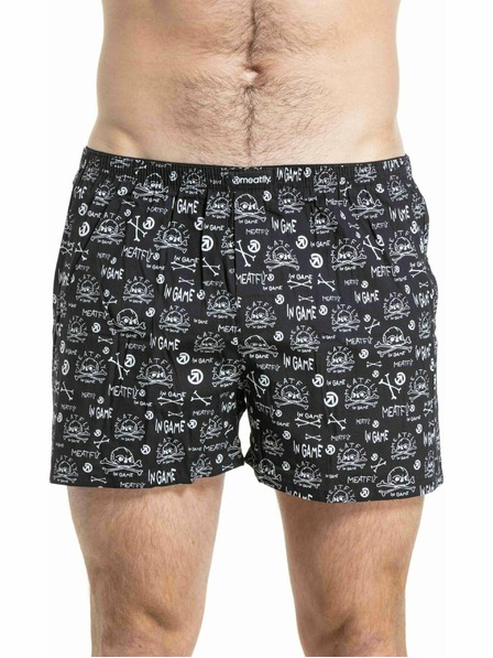 Meatfly Meatfly férfi boxer Agostino Million Dolar Skull Double Pack