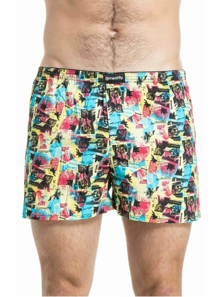 Meatfly Meatfly férfi boxer Agostino Space / Easy Double Pack