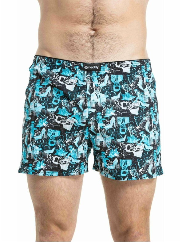 Meatfly Meatfly férfi boxer Agostino Space / Easy Double Pack