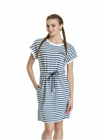 Meatfly Meatfly női ruha Lottie Blue Stripes