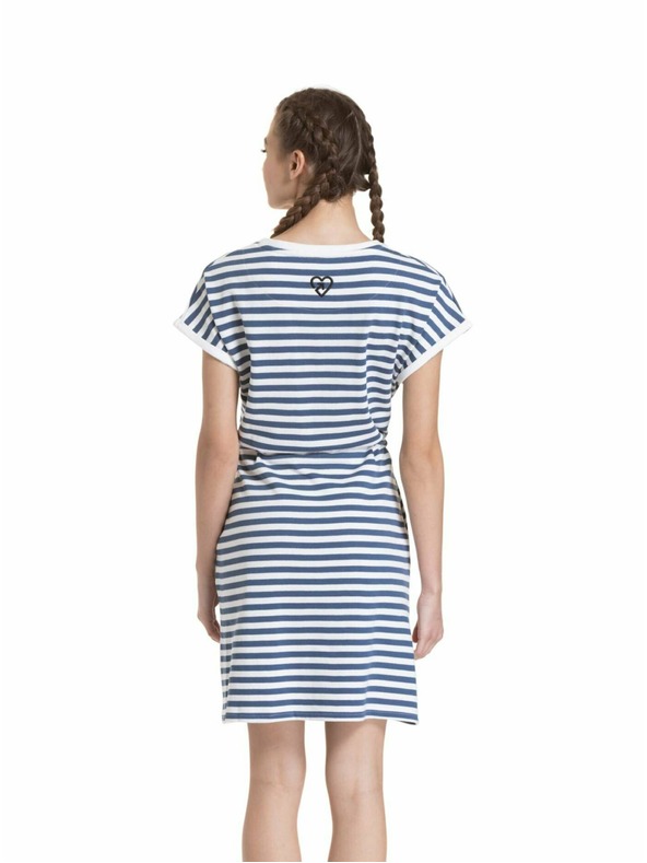 Meatfly Meatfly női ruha Lottie Blue Stripes