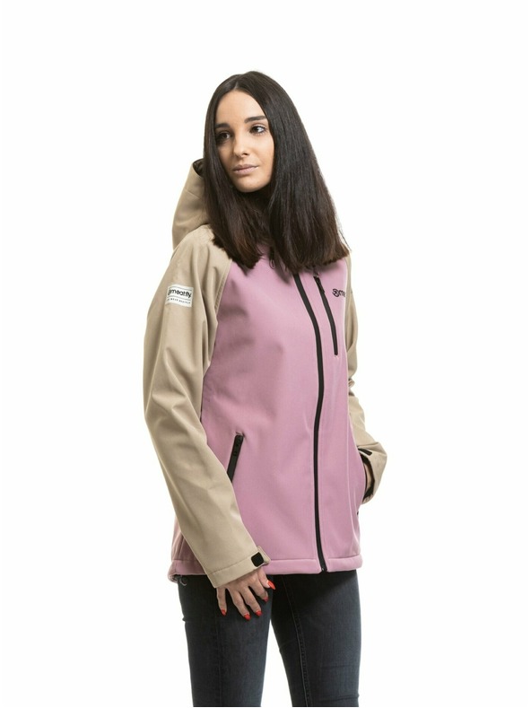 Meatfly Meatfly női softshell dzseki Zaja Safari / Rose