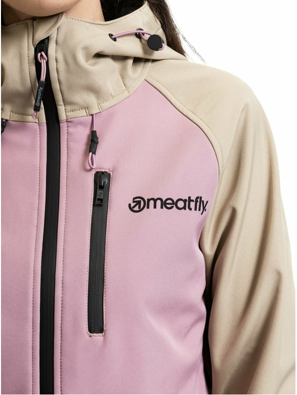 Meatfly Meatfly női softshell dzseki Zaja Safari / Rose