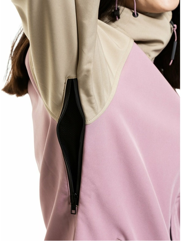 Meatfly Meatfly női softshell dzseki Zaja Safari / Rose