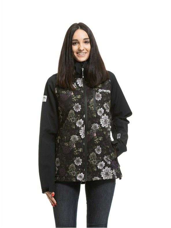 Meatfly Meatfly női softshell dzseki Zaja Black / Straws