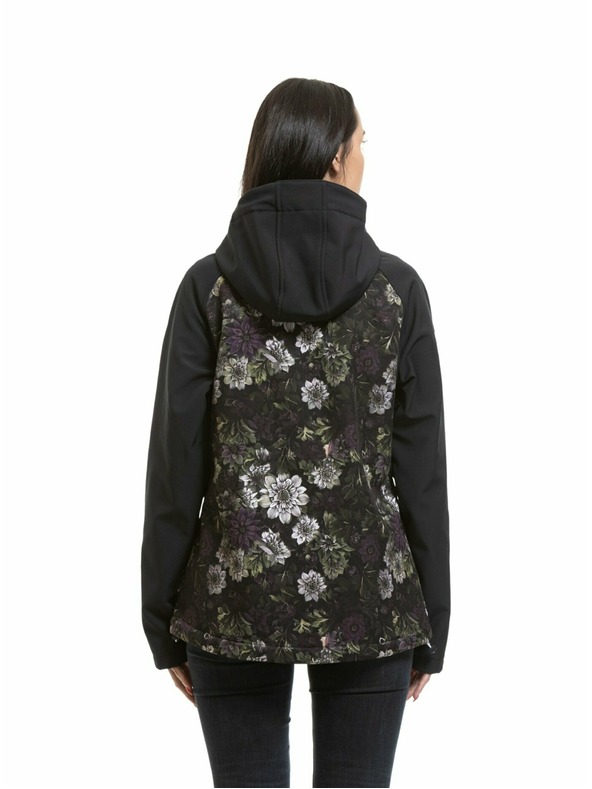 Meatfly Meatfly női softshell dzseki Zaja Black / Straws