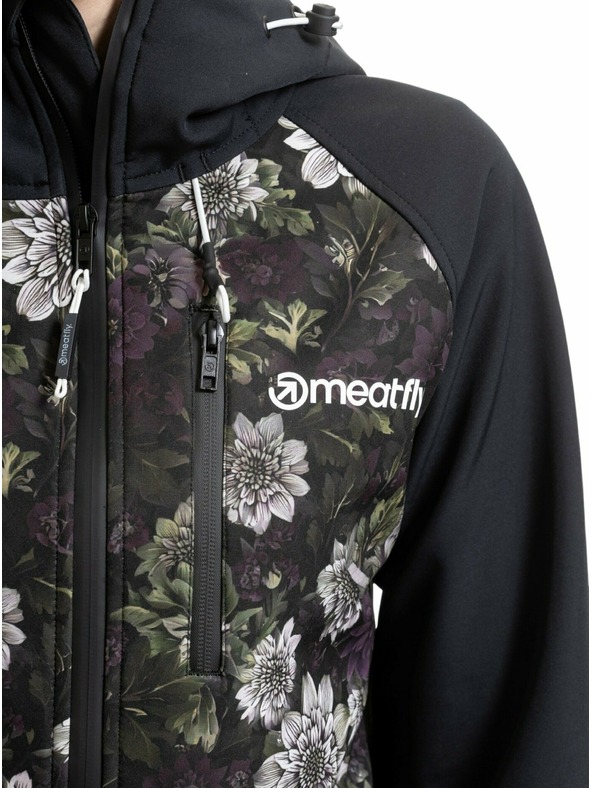 Meatfly Meatfly női softshell dzseki Zaja Black / Straws