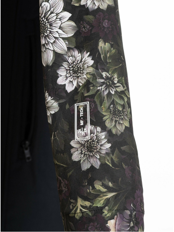 Meatfly Meatfly női softshell kabát Thea Straws / Black