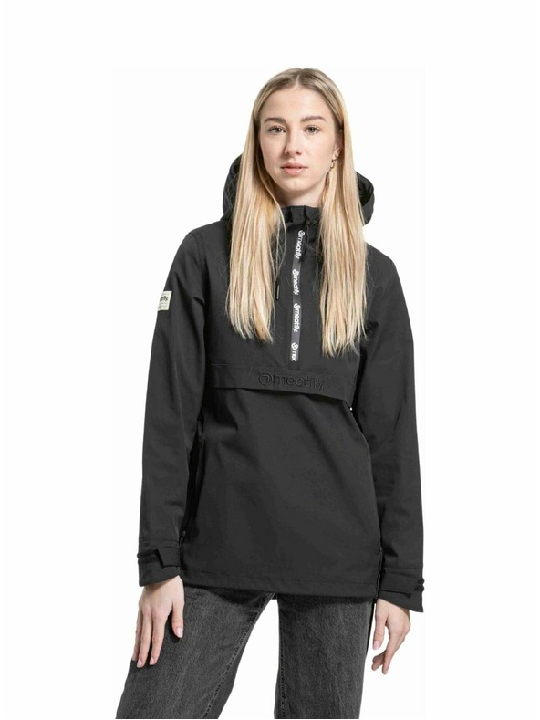 Meatfly Meatfly női street dzseki Kalle Black / Black Logo