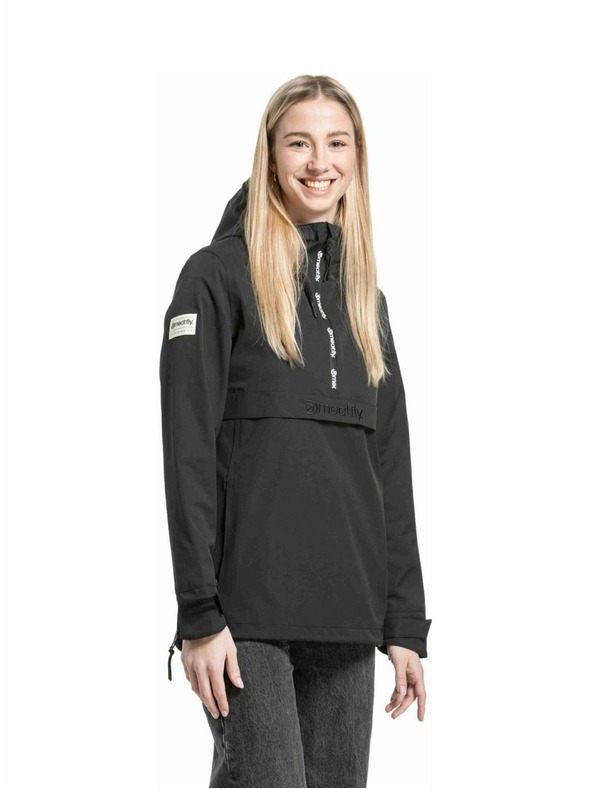 Meatfly Meatfly női street dzseki Kalle Black / Black Logo