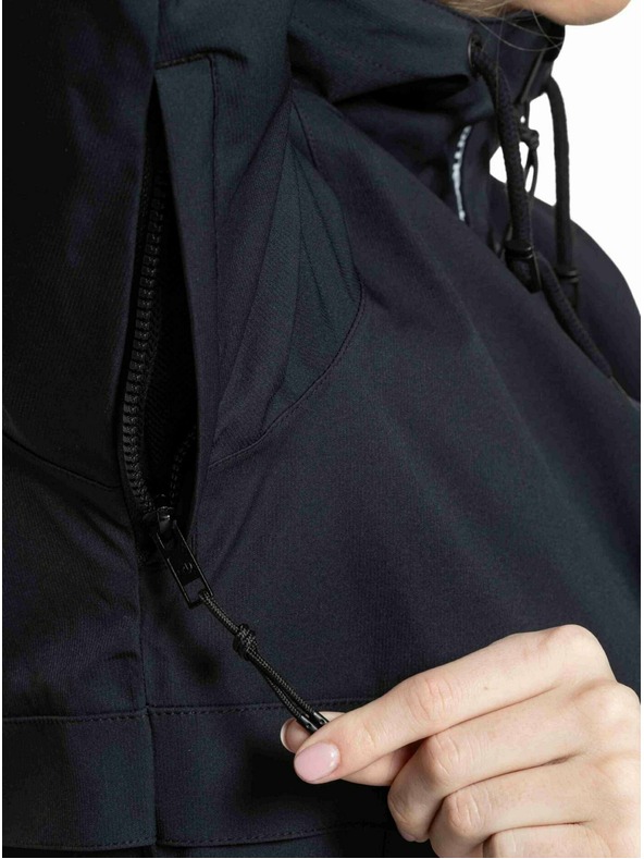 Meatfly Meatfly női street dzseki Kalle Black / Black Logo