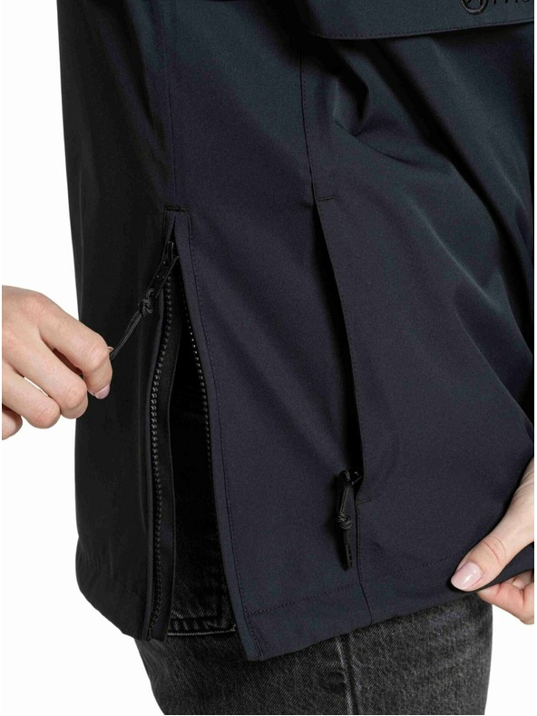 Meatfly Meatfly női street dzseki Kalle Black / Black Logo