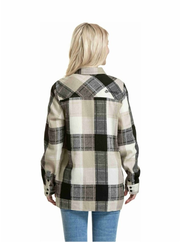 Meatfly Meatfly női ing Courtney Beige