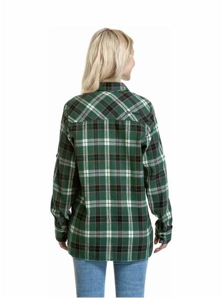 Meatfly Meatfly női ing Courtney Dark Green