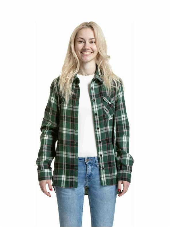 Meatfly Meatfly női ing Courtney Dark Green