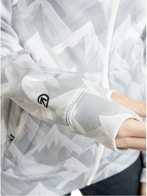 Meatfly Meatfly női technikai felső Alisha White Mountain