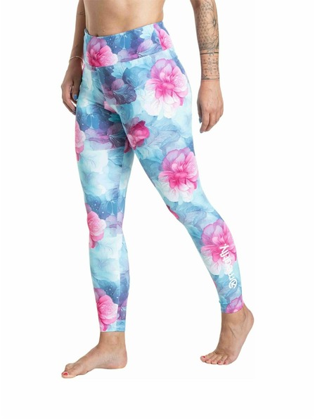 Meatfly Meatfly női termo leggings Jenna Pink Flowers