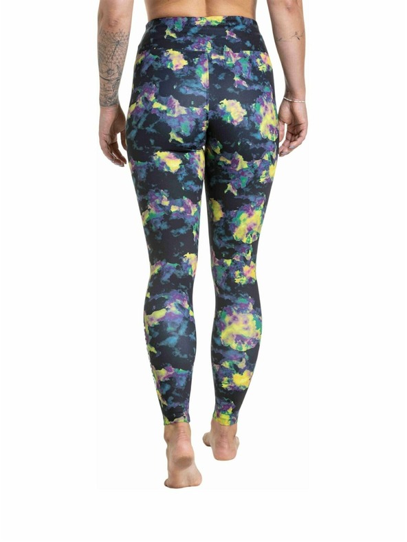 Meatfly Meatfly női termo leggings Jenna Dark Aquarel