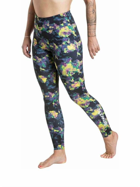 Meatfly Meatfly női termo leggings Jenna Dark Aquarel