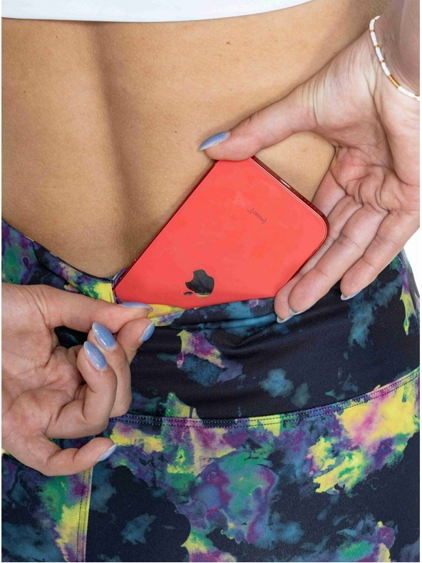 Meatfly Meatfly női termo leggings Jenna Dark Aquarel