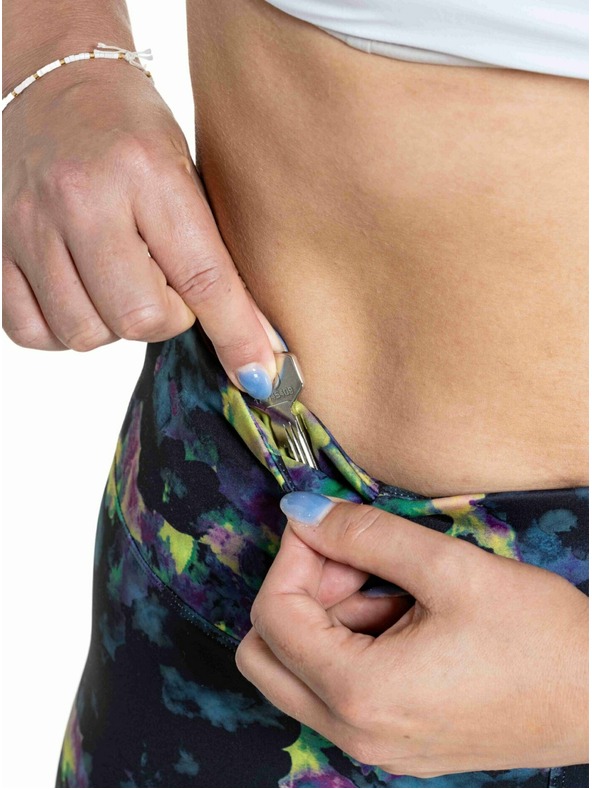 Meatfly Meatfly női termo leggings Jenna Dark Aquarel