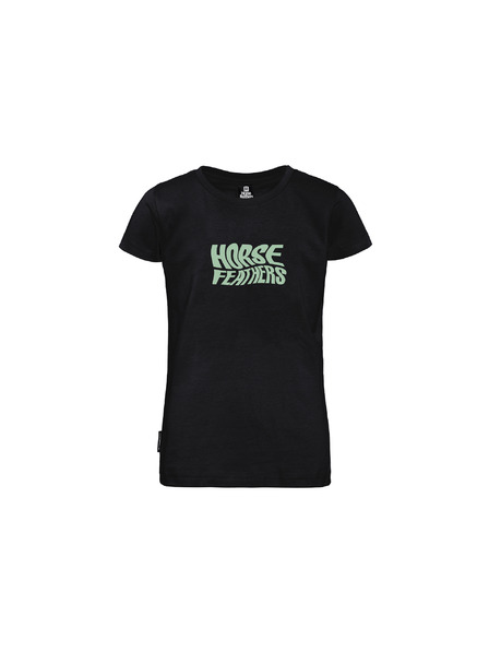 Horsefeathers Gyerek póló Glen - fekete