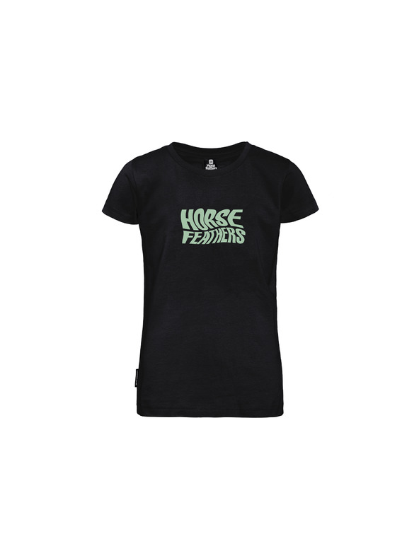 Horsefeathers Gyerek póló Glen - fekete