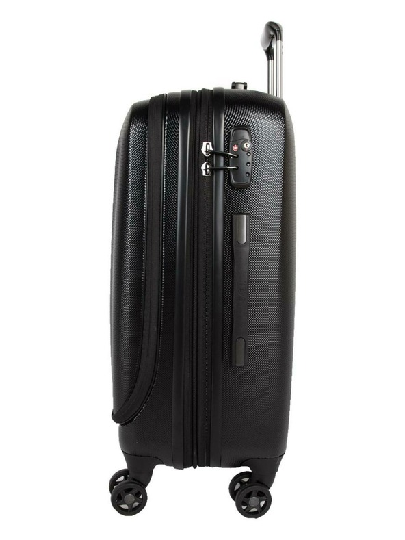 Heys Utazási bőrönd Heys Vantage Smart Luggage M Black