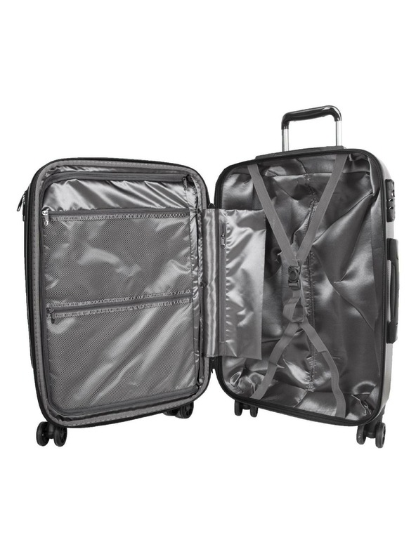 Heys Utazási bőrönd Heys Vantage Smart Luggage M Black