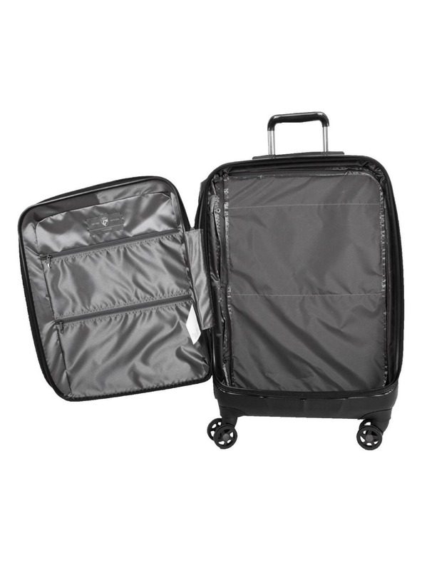 Heys Utazási bőrönd Heys Vantage Smart Luggage M Black