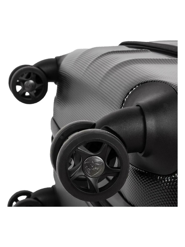 Heys Utazási bőrönd Heys Vantage Smart Luggage M Black