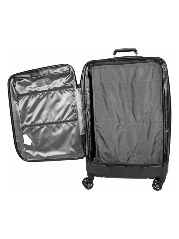 Heys Utazási bőrönd Heys Vantage Smart Luggage L Black